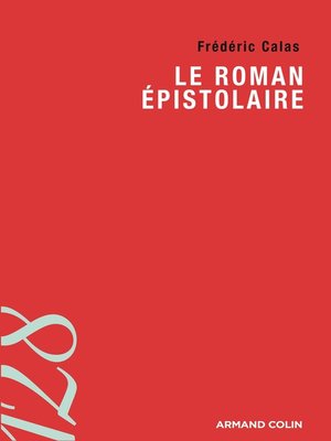 cover image of Le roman épistolaire